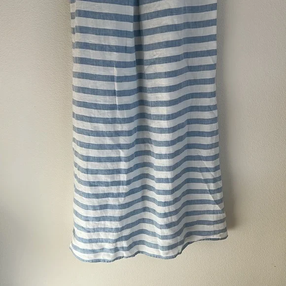J. Jill Blue and White Striped Maxi Dress - Picture 7 of 8